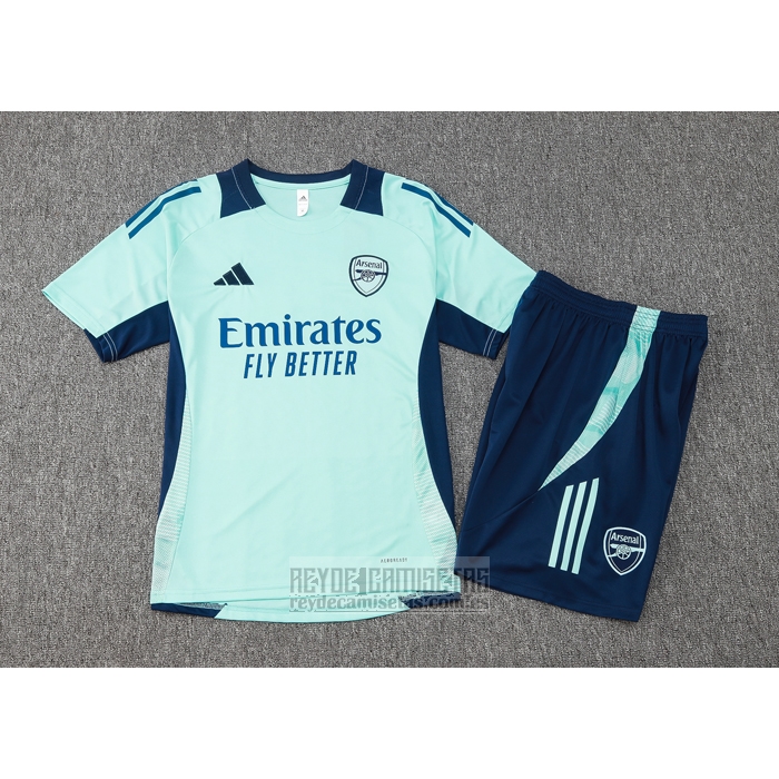 Chandal del Arsenal Manga Corta 2024-2025 Verde - Pantalon Corto